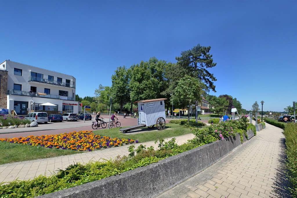 Feriendomizil Strandblick Feriendomizil Strandblick Appartement 2 Meersonne Haffkrug Exterior foto